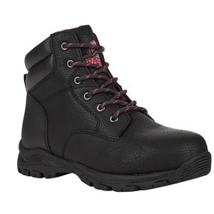 brahma women's bevel steel toe work boot